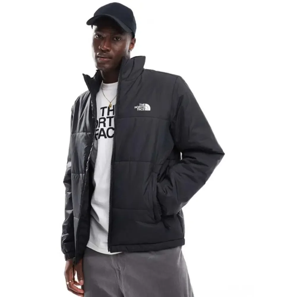 THE NORTH FACE Gosei Lightweight Puffer Jacket Black Water Resistant Men's XL